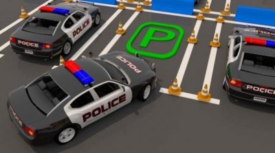 真实警车停车场3D安卓版图片1