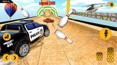 不可能警车追车绝技3D游戏中文版