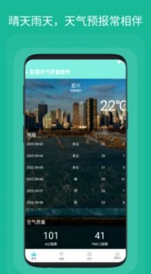 彩霞天气罗盘软件app