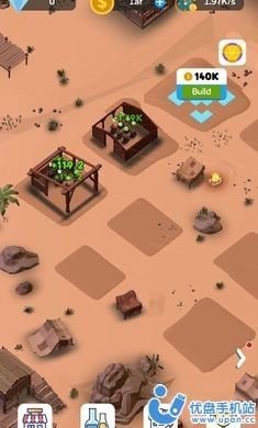 闲置的沙漠之城游戏中文版（Idle Desert City）图片1