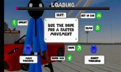 美国警察火柴人英雄游戏最新中文版（US PoliceMan Rope Hero）图片2