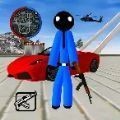美国警察火柴人英雄游戏最新版（US PoliceMan Rope Hero）