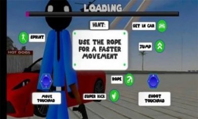 美国警察火柴人英雄游戏最新中文版（US PoliceMan Rope Hero）图片1