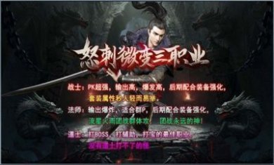 怒刺微变三职业手游官方正版图片1