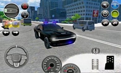 真正的道奇肌肉警车驾驶游戏中文版