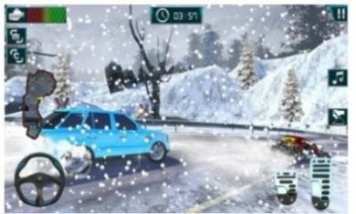 雪地漂移竞速游戏中文版