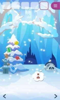 动物们与下雪的岛中文版