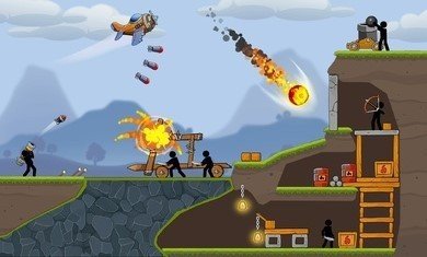 吊杆火箭筒游戏中文版（Boom Stick）图片1