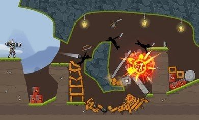 吊杆火箭筒游戏中文版（Boom Stick）图片2