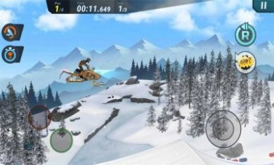 疯狂雪地摩托游戏中文版