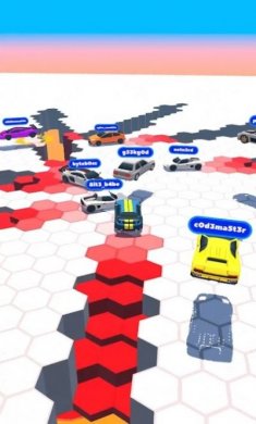 赛车六角竞技场游戏安卓版（Race Cars Hex Arena）图片1