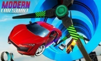 空中坡道特技赛车游戏安卓版