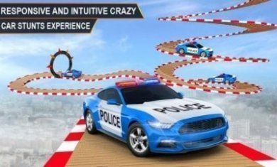 警察怪异吉普车特技游戏安卓版