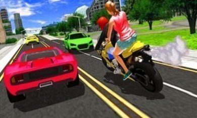极端特技自行车出租车3D游戏安卓版