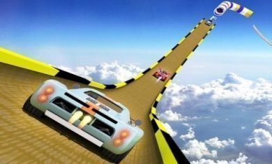 超级斜坡特技汽车3D游戏安卓版