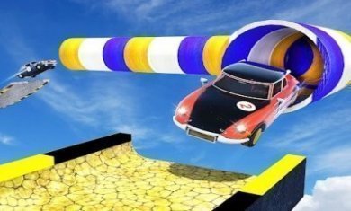 超级斜坡特技汽车3D游戏安卓版