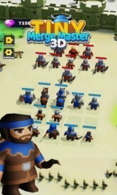 合成小兵兵游戏中文版（Tiny Merge Master）
