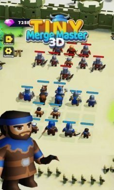 合成小兵兵游戏中文版（Tiny Merge Master）图片1