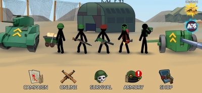 火柴人二战游戏中文版（Stickman WW2）