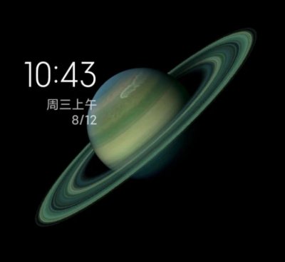 MIUI12土星超级壁纸图片完整分享