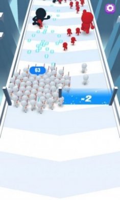 人群竞赛奔跑与枪战3D游戏中文版