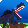 块状泰坦斯皮诺城市暴乱游戏中文版（Blocky Titan Spino: City Rampage）