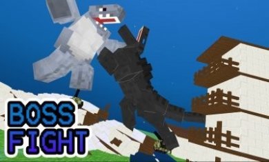 块状泰坦斯皮诺城市暴乱游戏中文版（Blocky Titan Spino: City Rampage）图片1