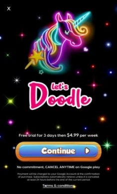 儿童涂鸦艺术软件最新版（Doodle Art for Kids Draw）