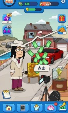 土豪养成之路游戏中文版（Idle Vlogger）图片1